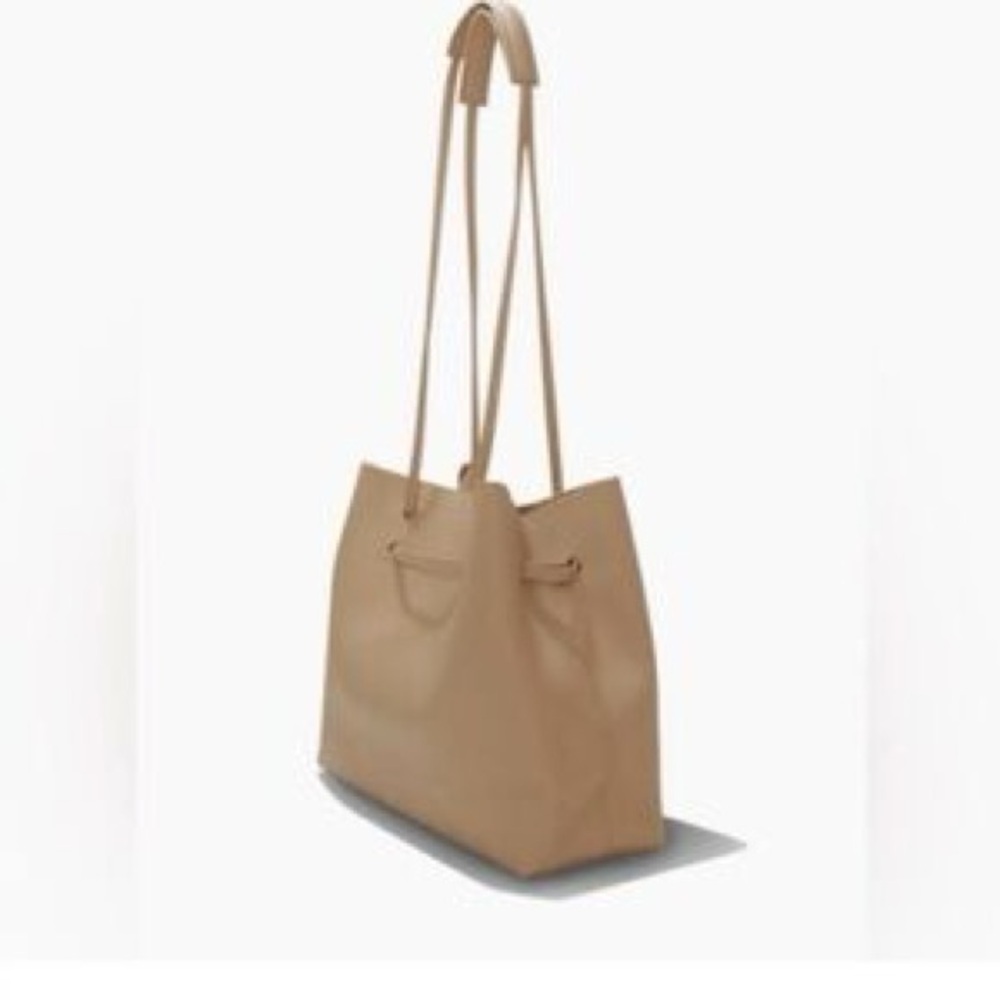 8 Other Reasons Vegan Leather Slouchy Tan Bucket Bag